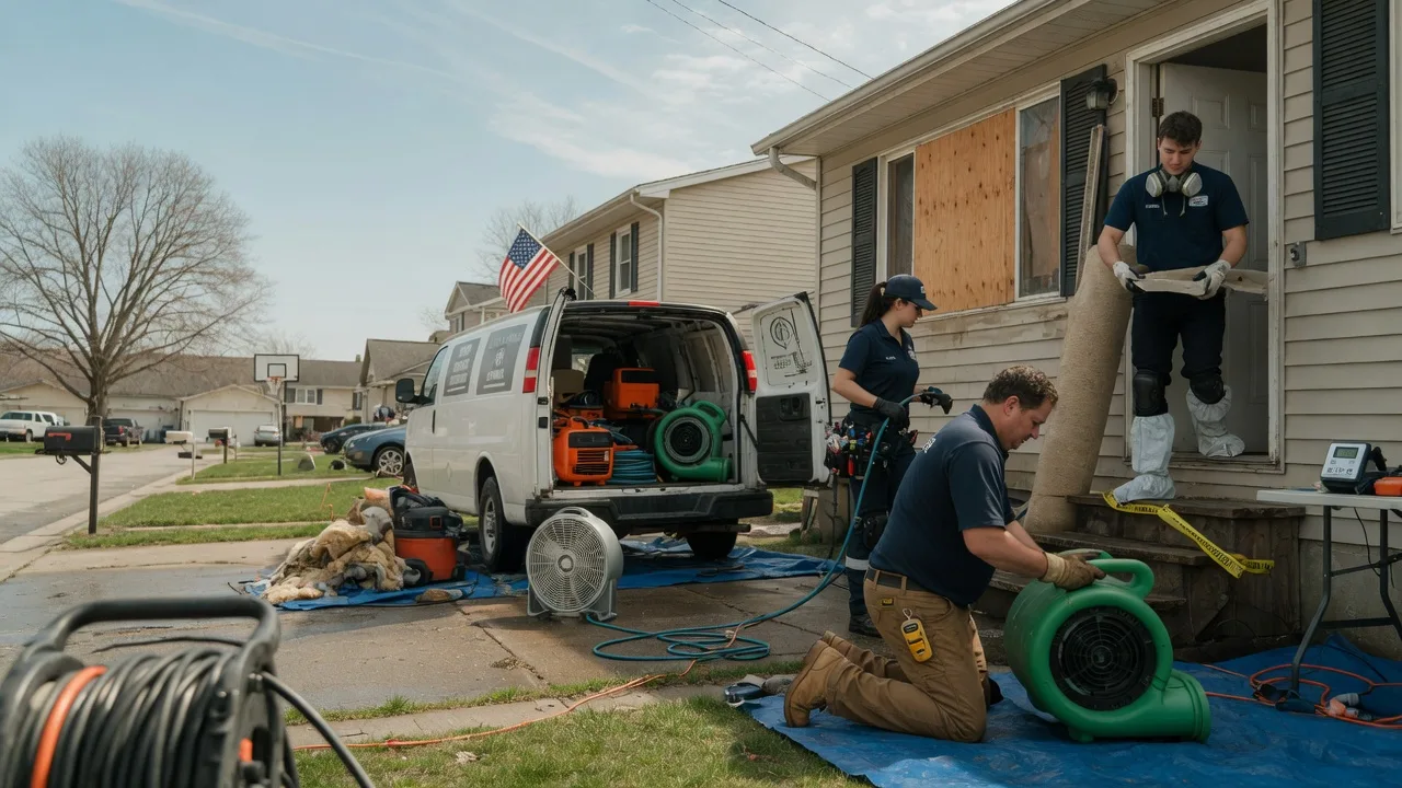 Water Damage Restoration in Fort Hill, PA near me